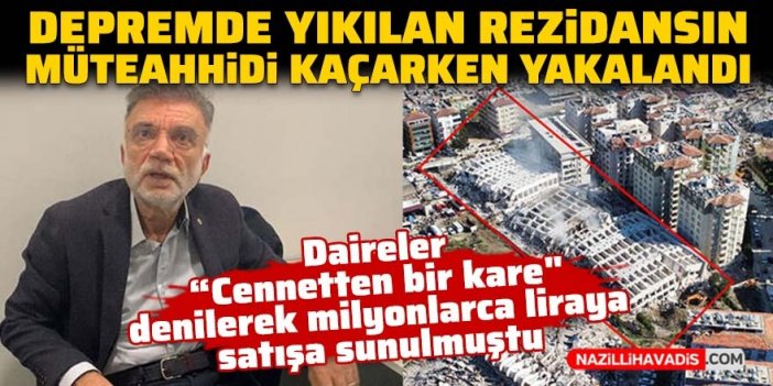 Rönesans rezidansın müteahhidi yurtdışına çıkmak isterken yakalandı