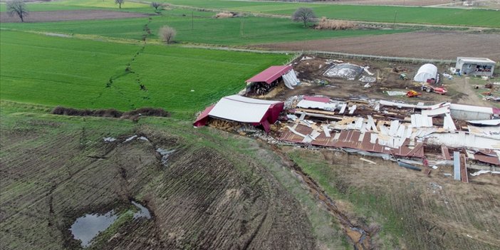 Deprem mağduru çiftçilere destek