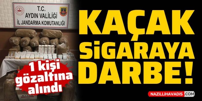 Aydın’da kaçak sigaraya darbe