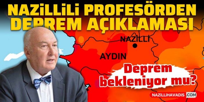 Prof. Dr. Ercan olası Nazilli depremi hakkında konuştu