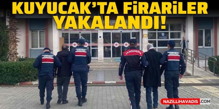 Kuyucak’ta aranan iki hükümlü yakalandı