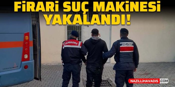 Firari suç makinesi yakalandı