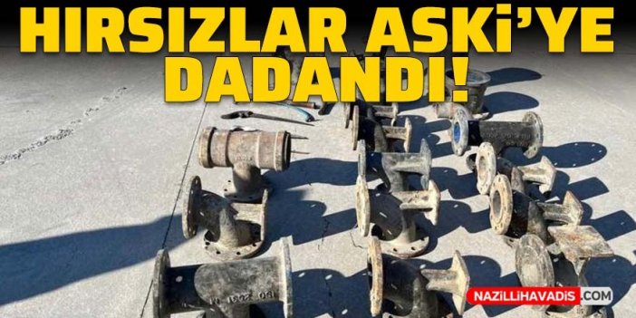 Hırsızlar bu sefer de ASKİ’yi soydu!