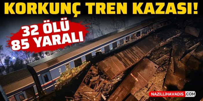 Yunanistan'da korkunç tren kazası: 32 ölü, 85 yaralı