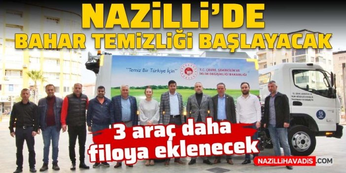 Nazilli bahara pırıl pırıl girecek