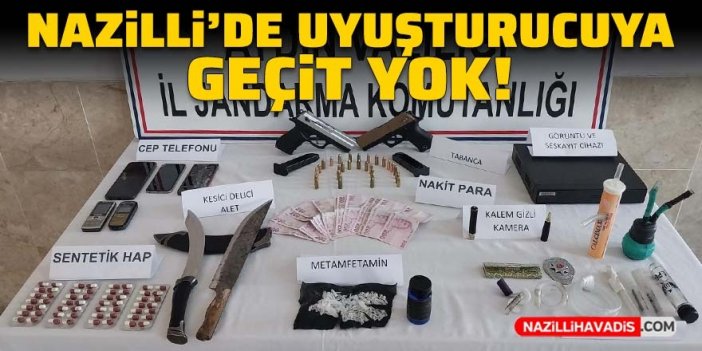 Nazilli’de uyuşturucuya geçit yok