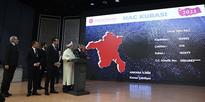 2023 hac kuraları çekildi