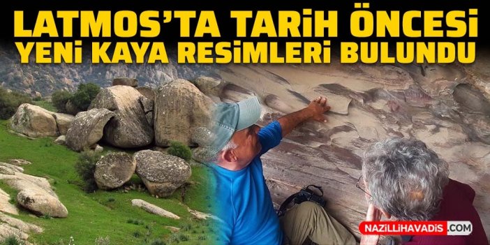 Latmos’ta tarih öncesi yeni kaya resimleri bulundu