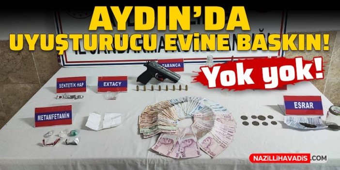 Aydın’da uyuşturucu operasyonu: 7 gözaltı