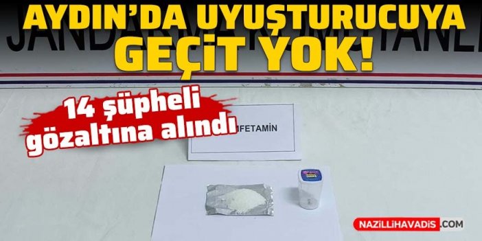 Aydın’da uyuşturucuya geçit yok