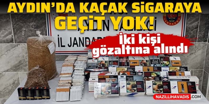 Aydın’da kaçak sigaraya geçit yok