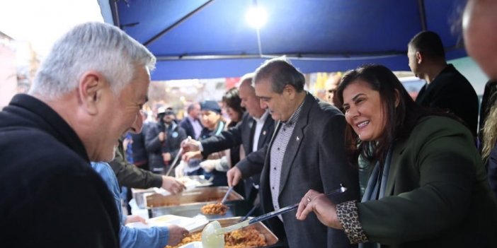 Nazilli’de Aydın Büyükşehir Belediyesi’nden iftar hayrı