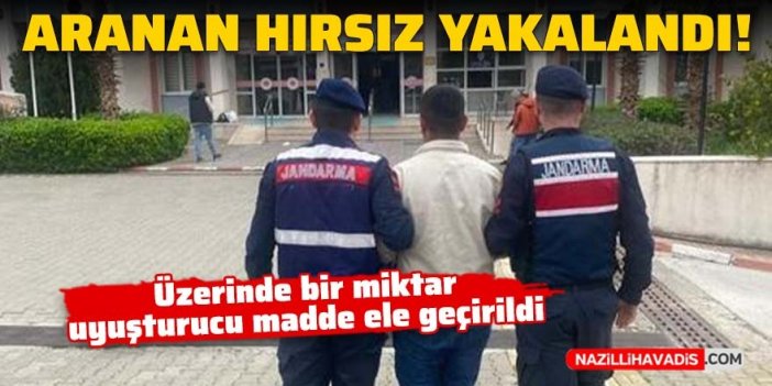 Aydın'da aranan hırsız yakalandı