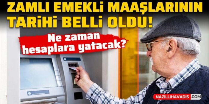 Milyonların beklediği tarih belli oldu! Zamlı emekli maaşları ne zaman hesaplara yatacak?