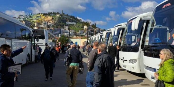 Aydın'a ABD'li bin 997 turist geldi