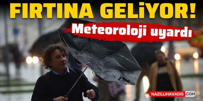 Meteoroloji vatandaşları uyardı: Aydın'a fırtına geliyor