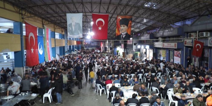 Nazilli Ülkü Ocakları’ndan 3 bin kişilik iftar hayrı