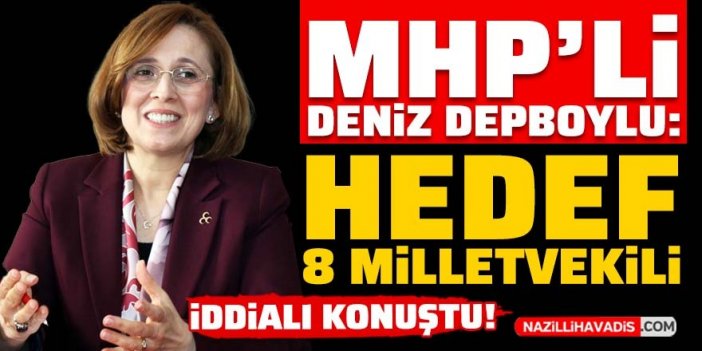 MHP’li Depboylu: “İmkan olursa 8 arkadaşımızla mecliste bulunmak isteriz”