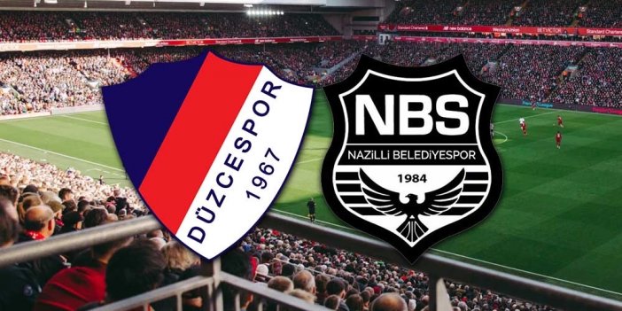 Nazilli Belediyespor yarın kendi evinde Düzcespor ile karşılaşacak