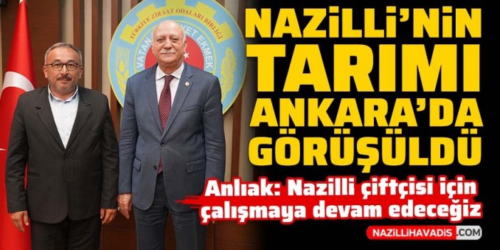 Nazilli tarımı masaya yatırıldı