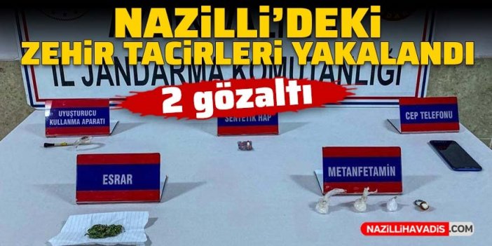 Nazilli’nin o mahallesinde torbacı operasyonu: 2 gözaltı