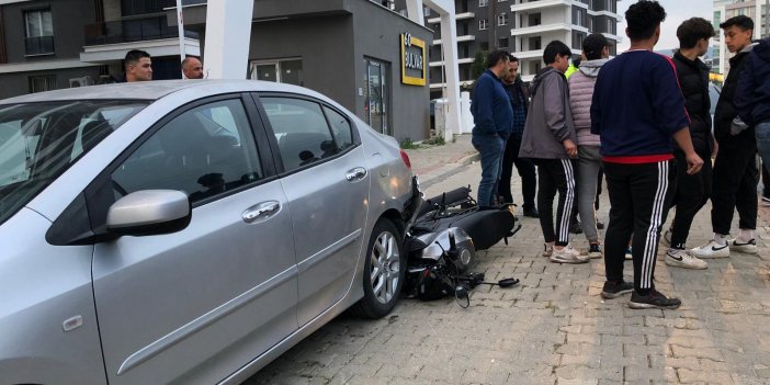 Nazilli’de 15 yaşındaki ehliyetsiz motosiklet sürücüsü yaralandı