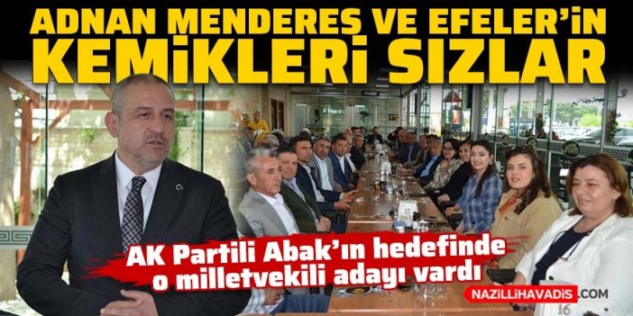 AK Partili Mustafa Abak: HDP'nin Aydın'dan milletvekili çıkartması Adnan Menderes’in ve Efeler’in kemiklerini sızlatır