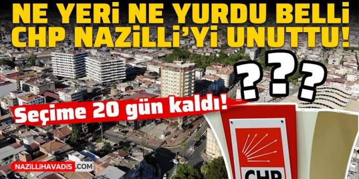 CHP Nazilli'de seçim bürosu açamadı