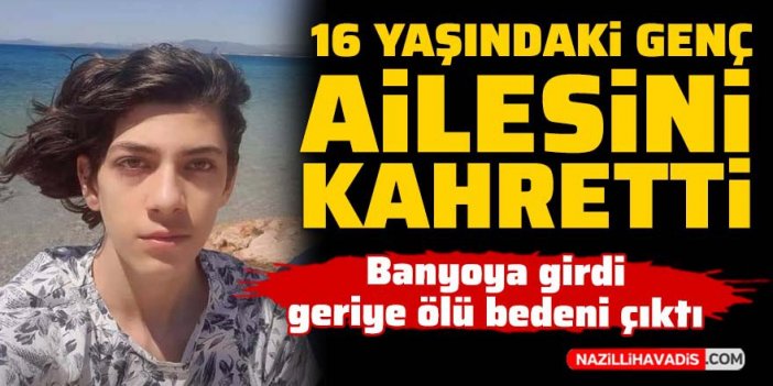 Aydın’da 16 yaşındaki genç kendini asarak yaşamına son verdi