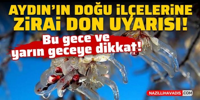 Bu gece ve yarın geceye dikkat!