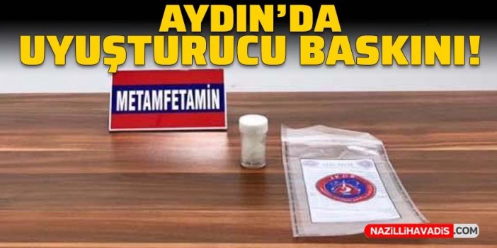 Aydın'da uyuşturucu baskını