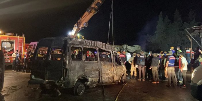 Hatay'daki trafik kazasında ölü sayısı 13'e çıktı