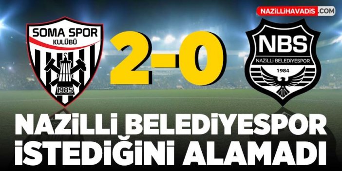 Nazilli Belediyespor istediğini alamadı