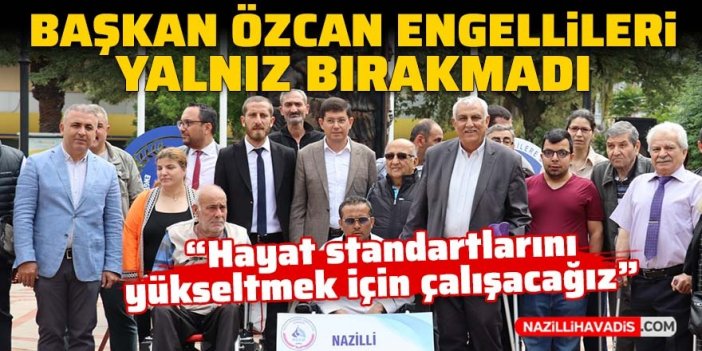 Nazilli'de Engelliler Haftası için tören düzenlendi