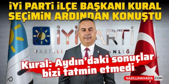 Durmuş Kural seçimin ardından konuştu