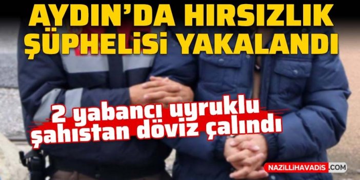 Aydın’da hırsızlık şüphelisi yakalandı