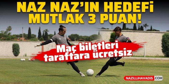 Nazilli’nin hedefi mutlak 3 puan