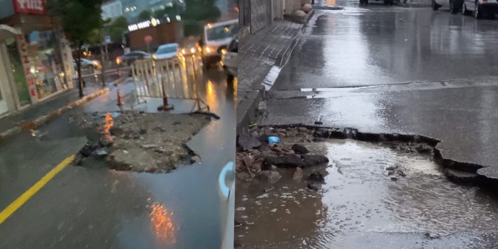 Nazilli’de yollar tek tek çöktü! Büyükşehir sınıfta kaldı