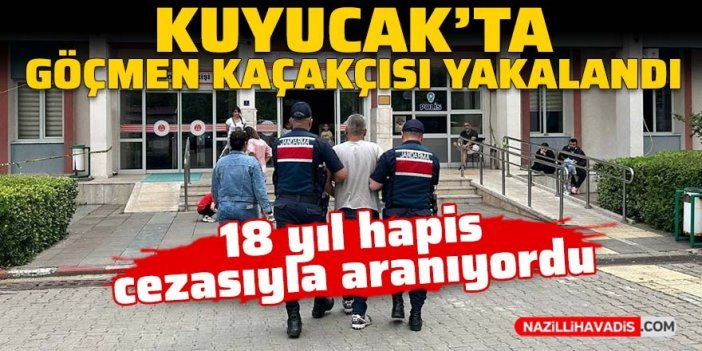 Kuyucak’ta göçmen kaçakçısı yakalandı