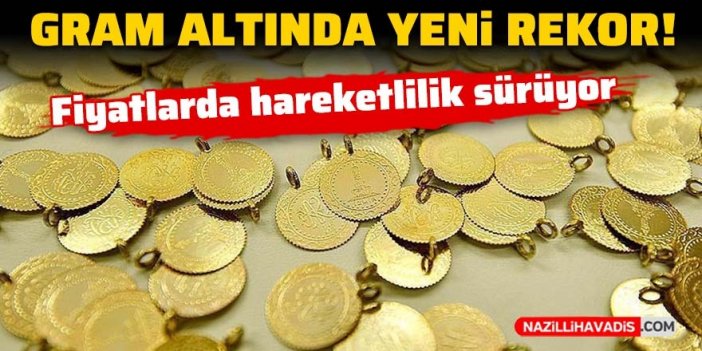 Gram altında yeni rekor!