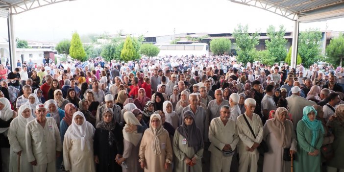 Nazilli’de ilk hac kafilesi dualarla uğurlandı