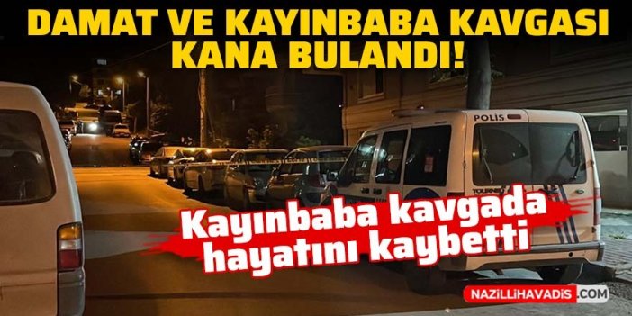 Damat ve kayınbaba kavgası kana bulandı