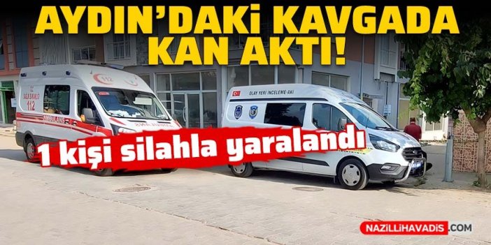 Aydın'daki kavgada silahlar konuştu: 1 kişi yaralandı