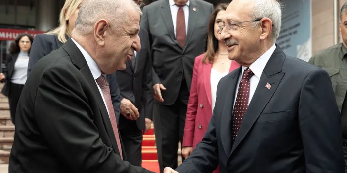 Ümit Özdağ, Kemal Kılıçdaroğlu'nu ziyaret etti