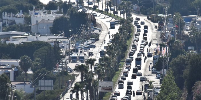 Muğla'nın turistik ilçelerinde bayram tatili yoğunluğu yaşanıyor