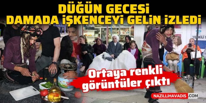 Düğün gecesi damada işkenceyi gelin izledi