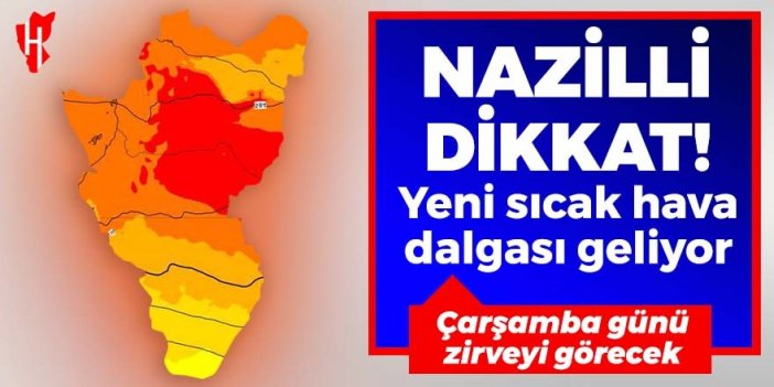 Nazilli dikkat! Yeni sıcak hava dalgası geliyor: Çarşamba günü zirveyi görecek