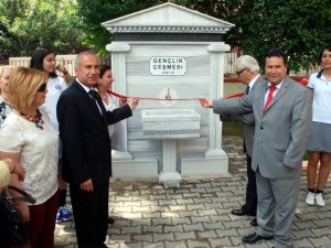 Aydın Lisesi'nin çeşmesinden 'Gençlik' akacak