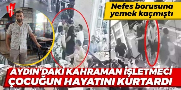 Kahraman işletmeci 2 yaşındaki çocuğu hayata döndürdü