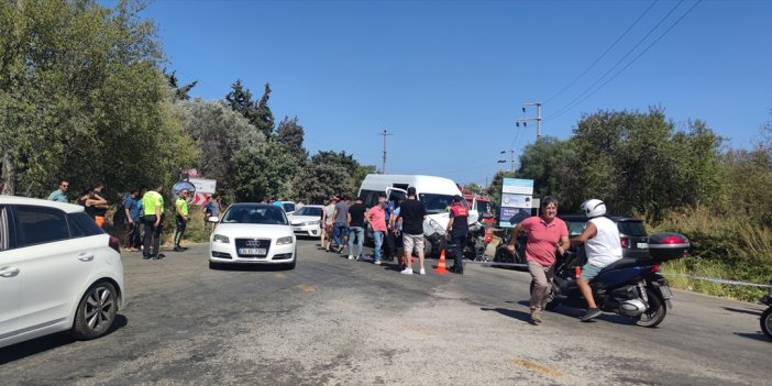 Muğla'daki trafik kazasında 18 kişi yaralandı